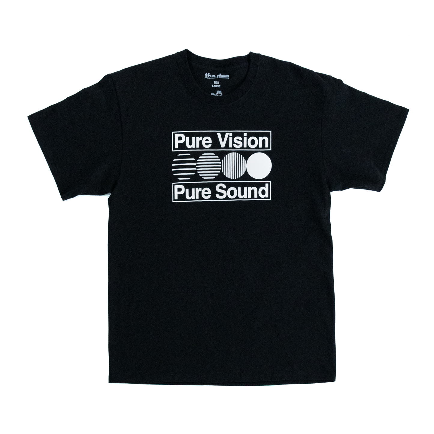 Den Pure Vision Black T-Shirt