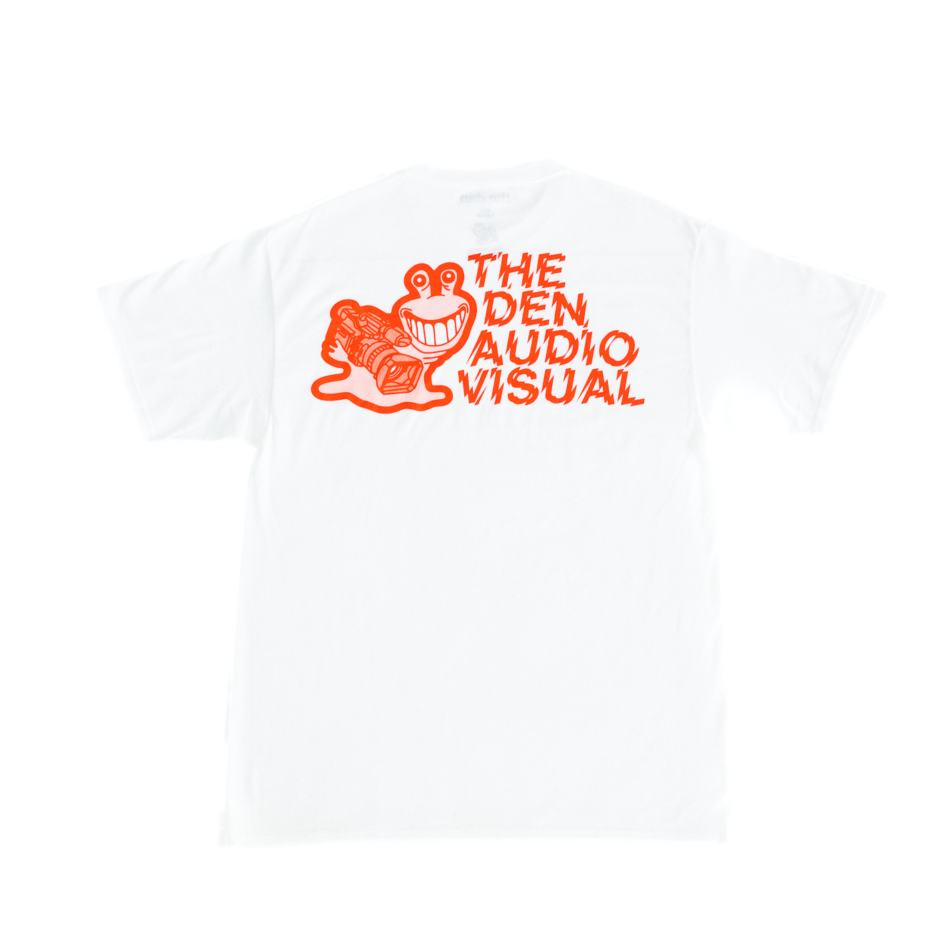 Den Audio Visual White T-Shirt