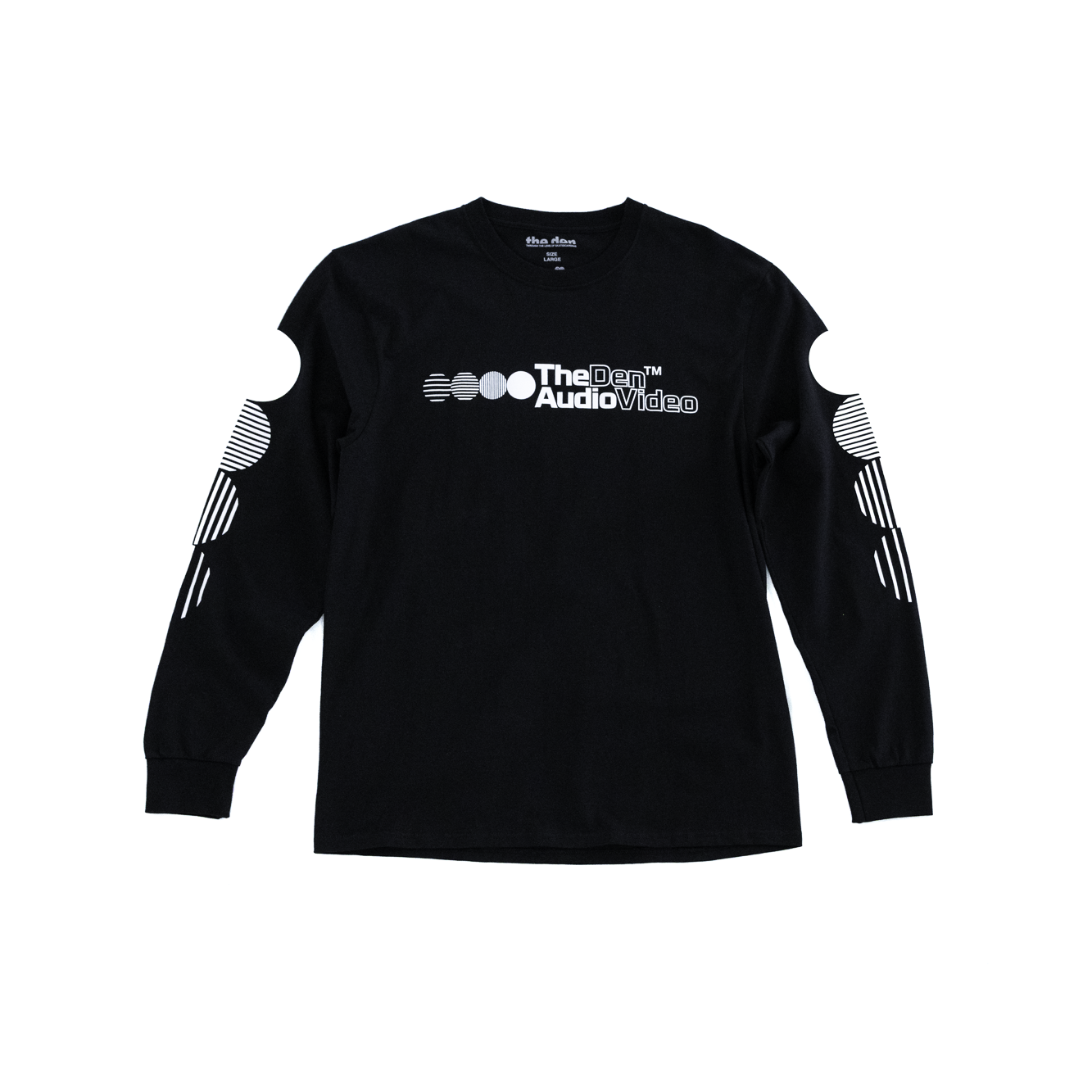 Den AVTeam Black Long Sleeve T-Shirt