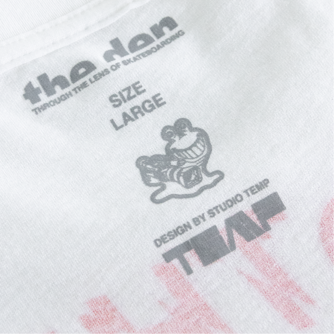 Den Audio Visual White T-Shirt