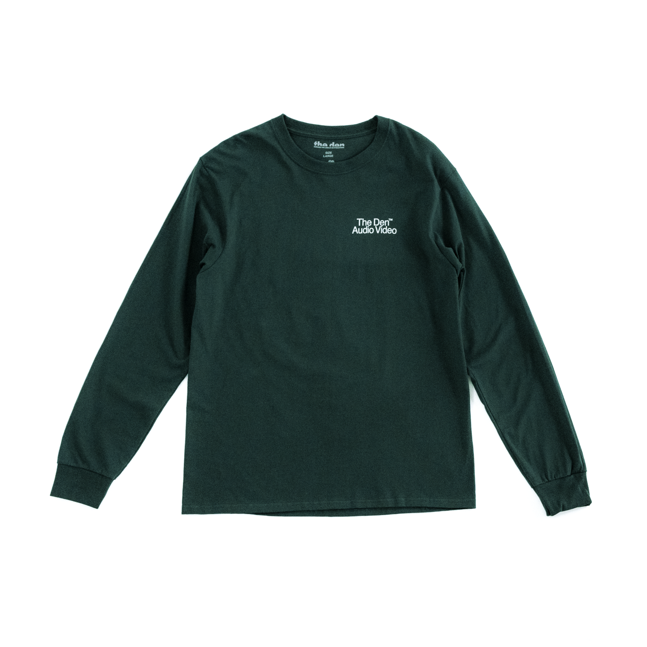 Den AV Green Long Sleeve T-Shirt